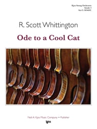 Ode to a Cool Cat Orchestra sheet music cover Thumbnail